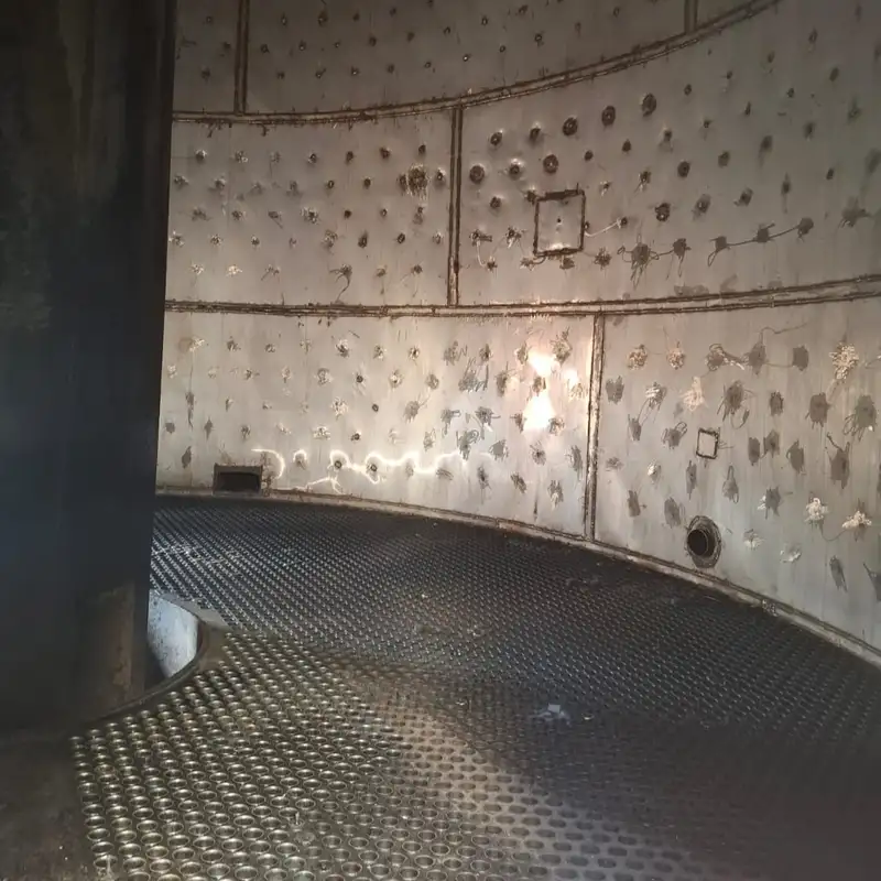 Pré-evaporador de Caldo em operação