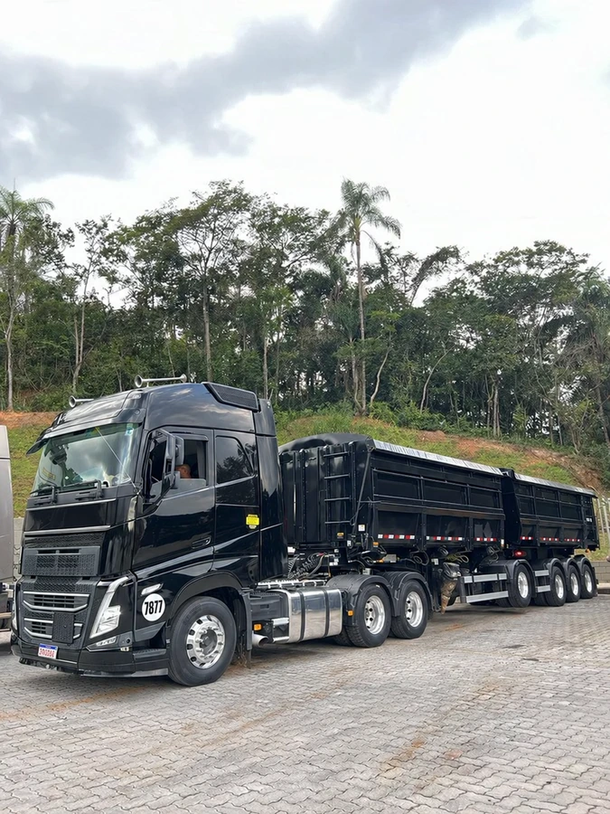 Rodotrem basculante ENDUR 300 — vista lateral